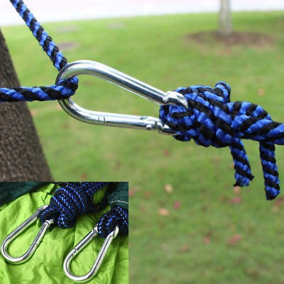1 X Doble Hamaca Swing Cama Tela De Nylon Del Paracaídas Por
