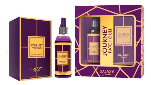 Journey Patchouli Galaxy Kit Perfume Feminino Edp 100ml + Body Mist 100ml