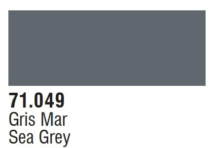 Tinta Sea Grey 71049 Model Air Vallejo Modelismo