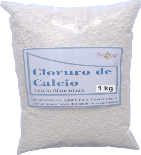 Cloruro De Calcio X 1 Kg Grado Alimenticio