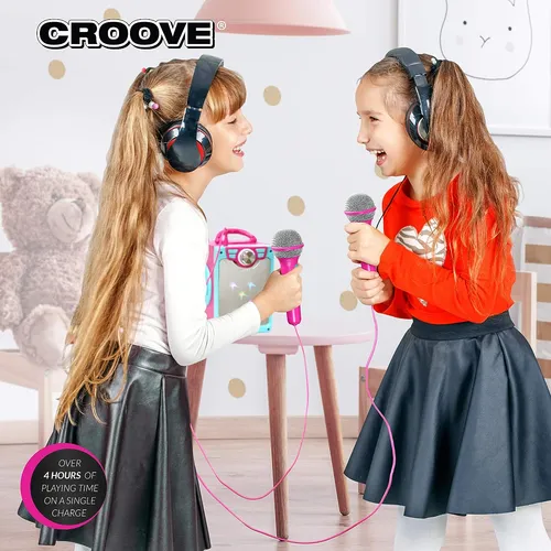 Maquina De Karaoke Croove Para Ninos | Set De Karoke Con ...
