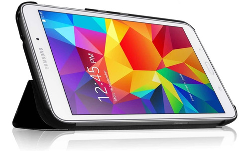 Imagen 3 de 11 de Funda Para Tablet Samsung Galaxy Tab 4 7 Pulgadas Negro