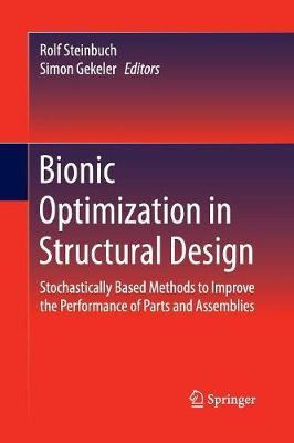 Libro Bionic Optimization In Structural Design - Rolf Ste...