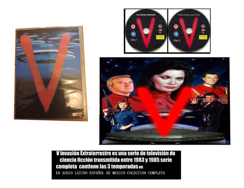 V Invasión Extraterrestre 1983 Completa Para Blu Ray