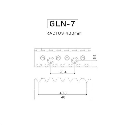 Guitarra Gotoh De 7 Cuerdas Con Doble Balanceo, String Lock