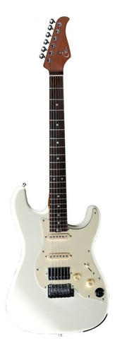 Guitarra eléctrica Gtrs S800 de american basswood vintage white brillante con diapasón de palo de rosa