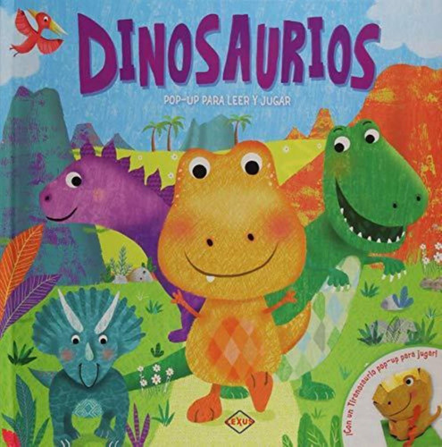 Dinosaurios Pop Up. Con Tiranosaurio Para Jugar