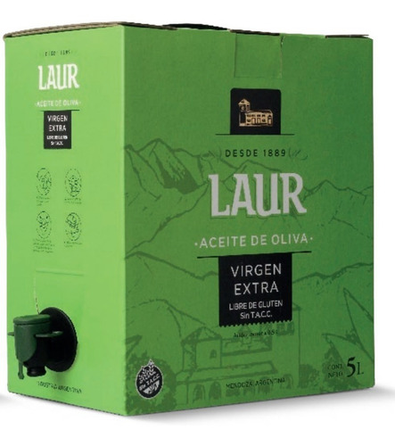 Aceite de oliva virgen Laur clásico en caja