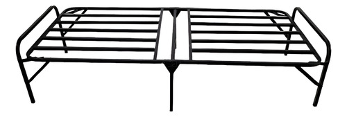 Cama Plegable 1 1/2 Plaza Con Colchoneta De 4 Pulgadas