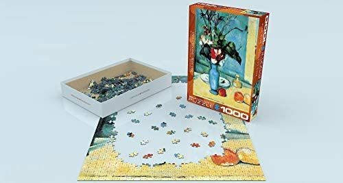 Eurographics Blue Vase By Cezanne - Puzzle De 1000 Piezas