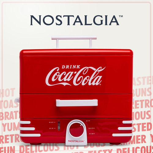 Hot Dog Steamer Nostalgia Extra Large Diner-style Coca-cola