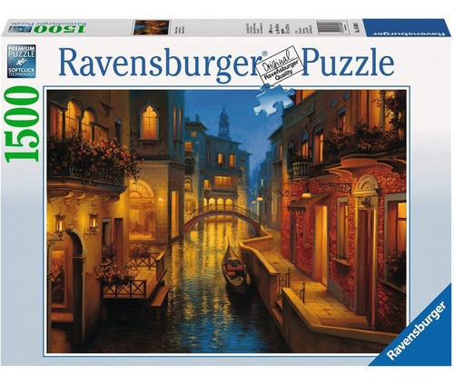 Aguas De Venecia Canal Italia Rompecabezas 1500 Ravensburger