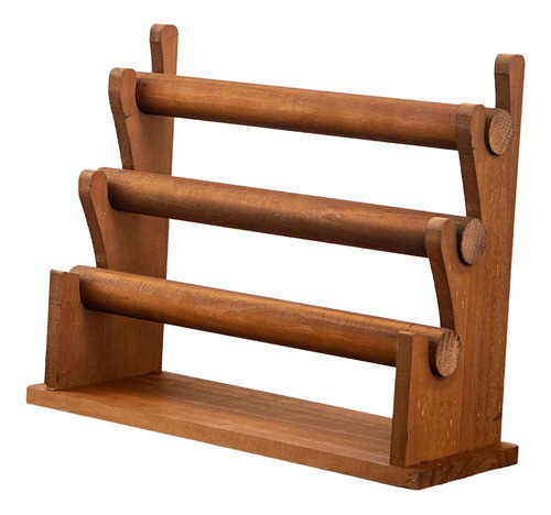 Soporte De Madera Para Pulseras, Organizador De 3 Niveles