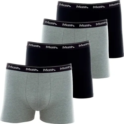 Kit 4 Cuecas Boxer Mash Algodão Box Confortável
