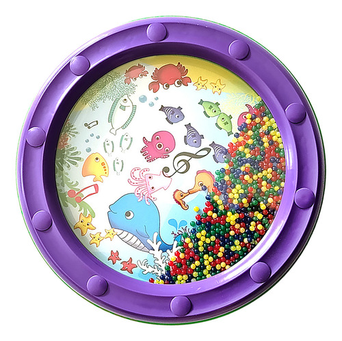 Sea Sound Drum Bead Ocean Plastic Educational Gentle Ocean