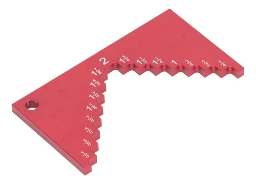 Mesa Anodizada Roja De Aleación De Aluminio Con Manómetro Es