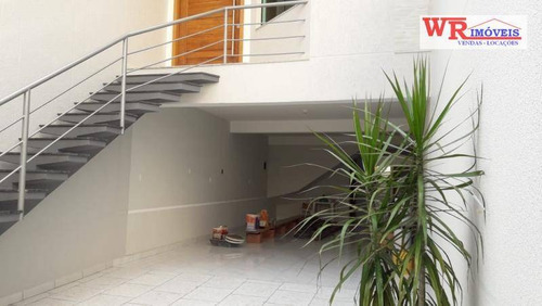 Imagem 8 de 30 de Sobrado Com 3 Dormitórios À Venda, 275 M² Por R$ 1.200.000,00 - Parque Das Nações - Santo André/sp - So0227