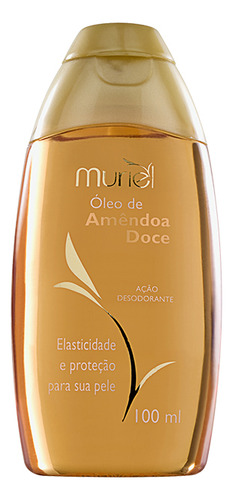 Kit Com 6 Unidades Óleo Corporal De Amêndoas 100ml Muriel