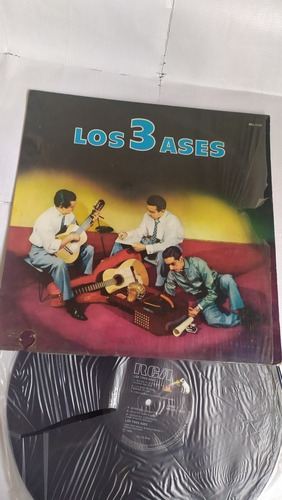 Los Tres Ases No Me Platiques Mas Disco De Vinil Original 