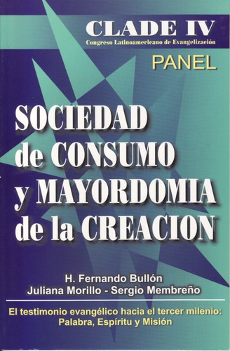 Sociedad De Consumo Y Mayordomía De La Creación