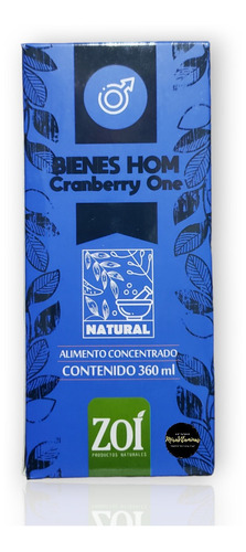 Bienes Hom Cramberry One Zoi 360ml - mL a $69