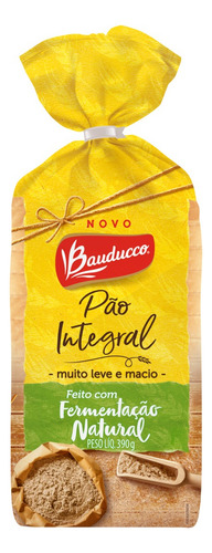 Pão De Forma Integral Bauducco Pacote 390g