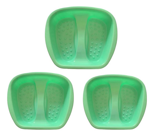 Bacha Batea Palangana Para Pies Pedicuria Verde Agua X3