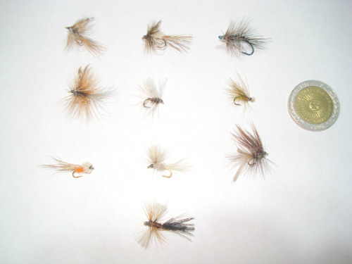 Moscas Secas Para La Pesca (combo X10u.)