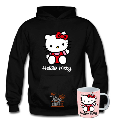 Poleron, Hello Kitty, + Taza, Xxxl Thekingstore10