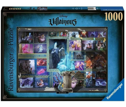 Rompecabezas Puzzle Ravensburger Disney Villanos Hades 1000