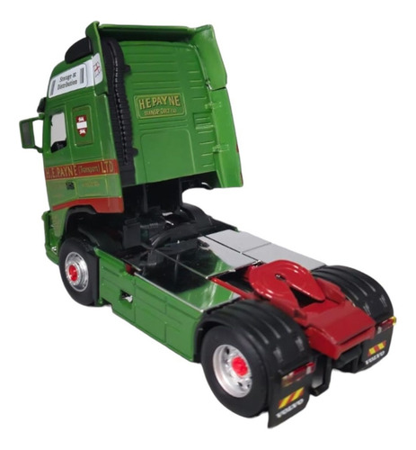 Camion Volvo Tracto Fh Cararama Escala 1:50 Verde Color Verde Oscuro