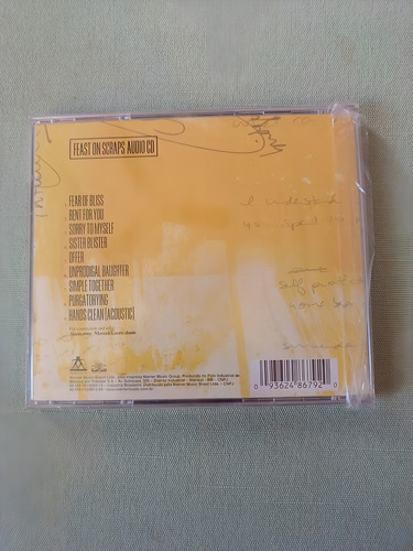 Dvd Alanis Morissette Feast On Scraps, Novo,frete Gratuito