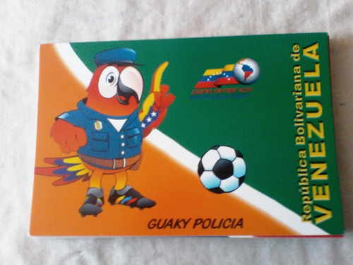 Postales Venezuela Copa América Guaky Actividades 2007