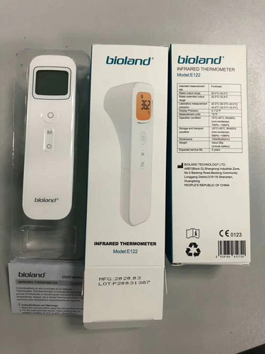 Termometros Digitales Infrarrojo  Uso Medico Bioland E122 