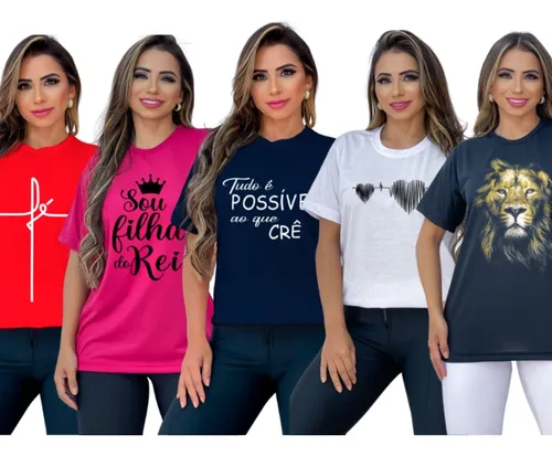 Blusas para senhoras evangelicas discount