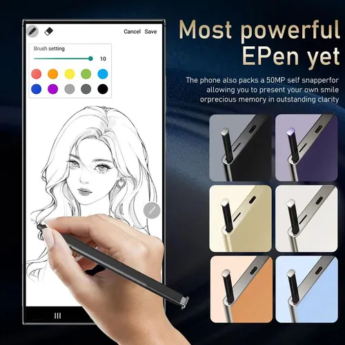 Smartphone S24ultra5g 7.3 16gb+1tb Con Carga Inalámbrica