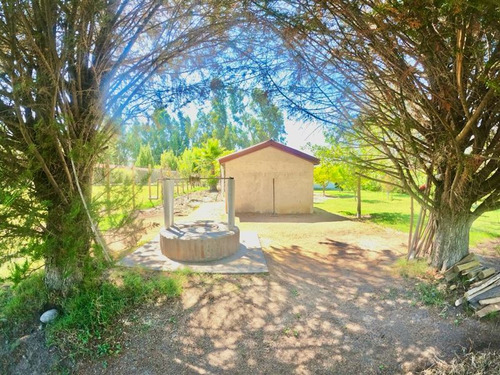 Parcela Con Casa De 5.500 M2 En Chiñigue, El Monte