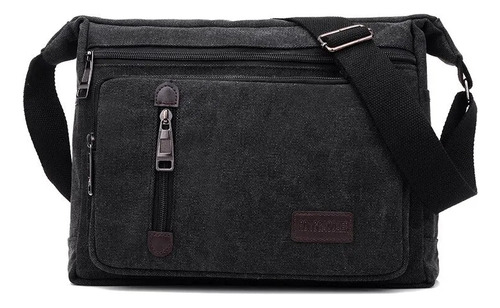 Bolsa De Lona Para Hombre Y Mujer, Casual, Con Capas