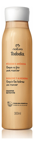 Shampoo Nutritivo Durazno Y Almendra Tododía 300 Ml Natura