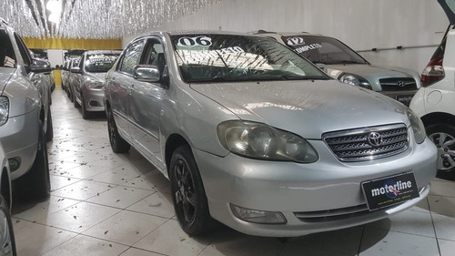 Toyota Corolla 1.8 16v Xei 4p 2006 Prata Completo