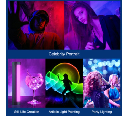 Para Bastao De Led Rgb Lighting 2000maah 3000k-6000k
