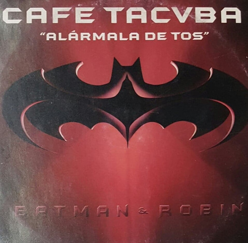 Cafe Tacuba Alarmala De Tos Promo Single Cd