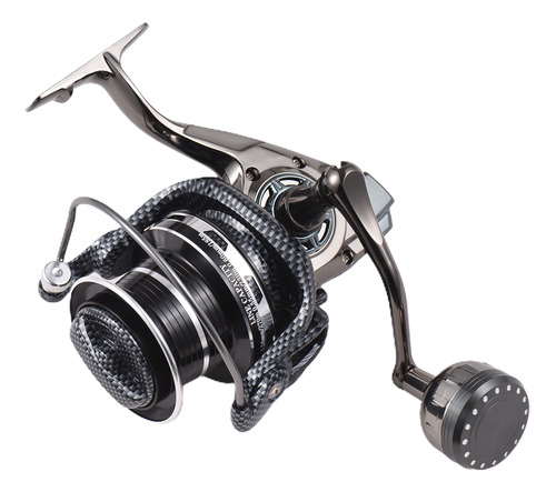 Carrete De Fundición Reels Ratio Snake Gear, Largo, Metal, P