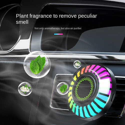Difusor De Aroma Led Rgb Para Coche, Luz De Ambiente Para Co