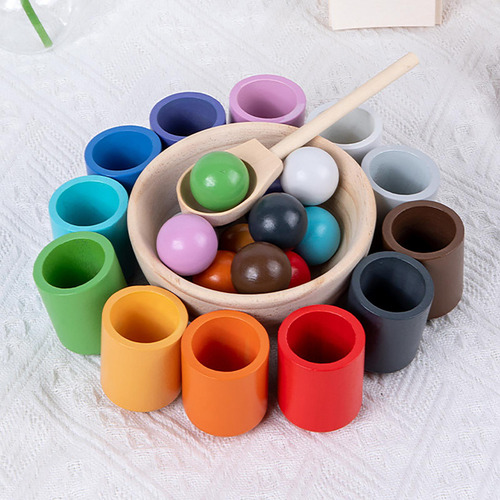 Pelotas Para Niños En Tazas Juguetes Educativos Para Bebés
