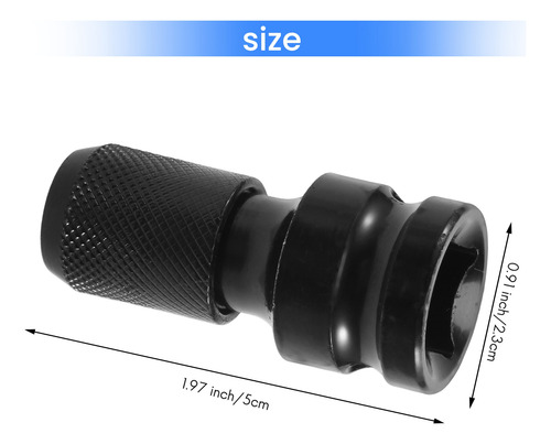 Enchufe De Llave De Trinquete De 1/2 Pulgada Cuadrada A 1/4