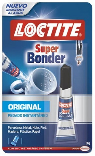 Adhesivo Pegamento Super Bonder 3gr Loctite Lsb3