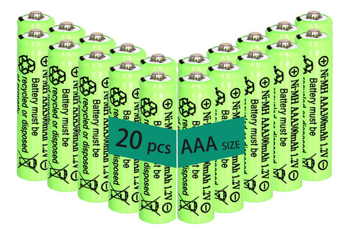 Lombaour 1.2v Aaa 300mah Ni-mh Baterias Recargables Para Luc