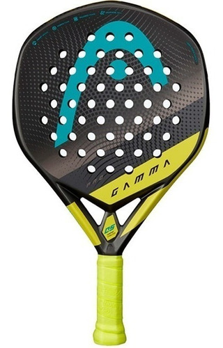Imagen 1 de 8 de Paleta Padel Head Graphene 360 Gamma Pro Carbono + Funda