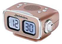 Comprar Relojes Despertadores Retro Bluetooth(oro Rosa)